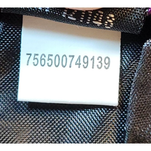 Arrow Plaid Black Purple Gray Textured 100% Silk Pointed Tie - Picture 6 of 7